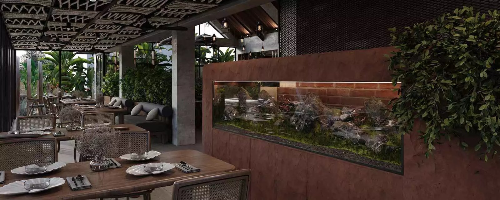 Nautilus restaurant in Bali